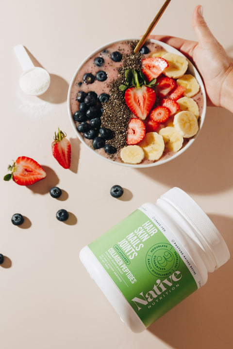 Native Nutrition Collagen Peptides Powder - 440g, Unflavoured