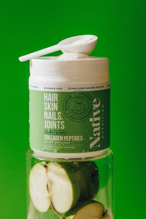 Native Nutrition Collagen Peptides Powder - 210g, Unflavoured (Travel Size)