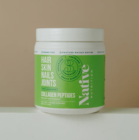 Native Nutrition Collagen Peptides Powder - 210g, Unflavoured (Travel Size)